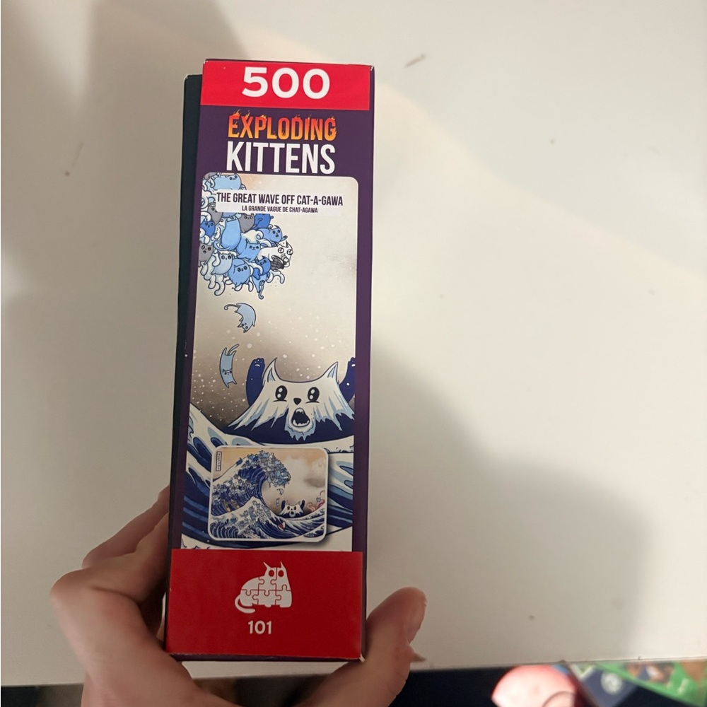 Exploding Kittens 500 Piece Puzzle - Picture 2 of 3